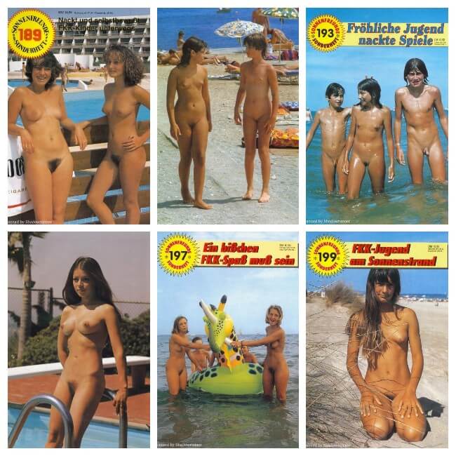 Sonnenfreunde Sonderheft FKK Jugend an sonnigen Stranden / alle Ausgaben von Zeitschriften